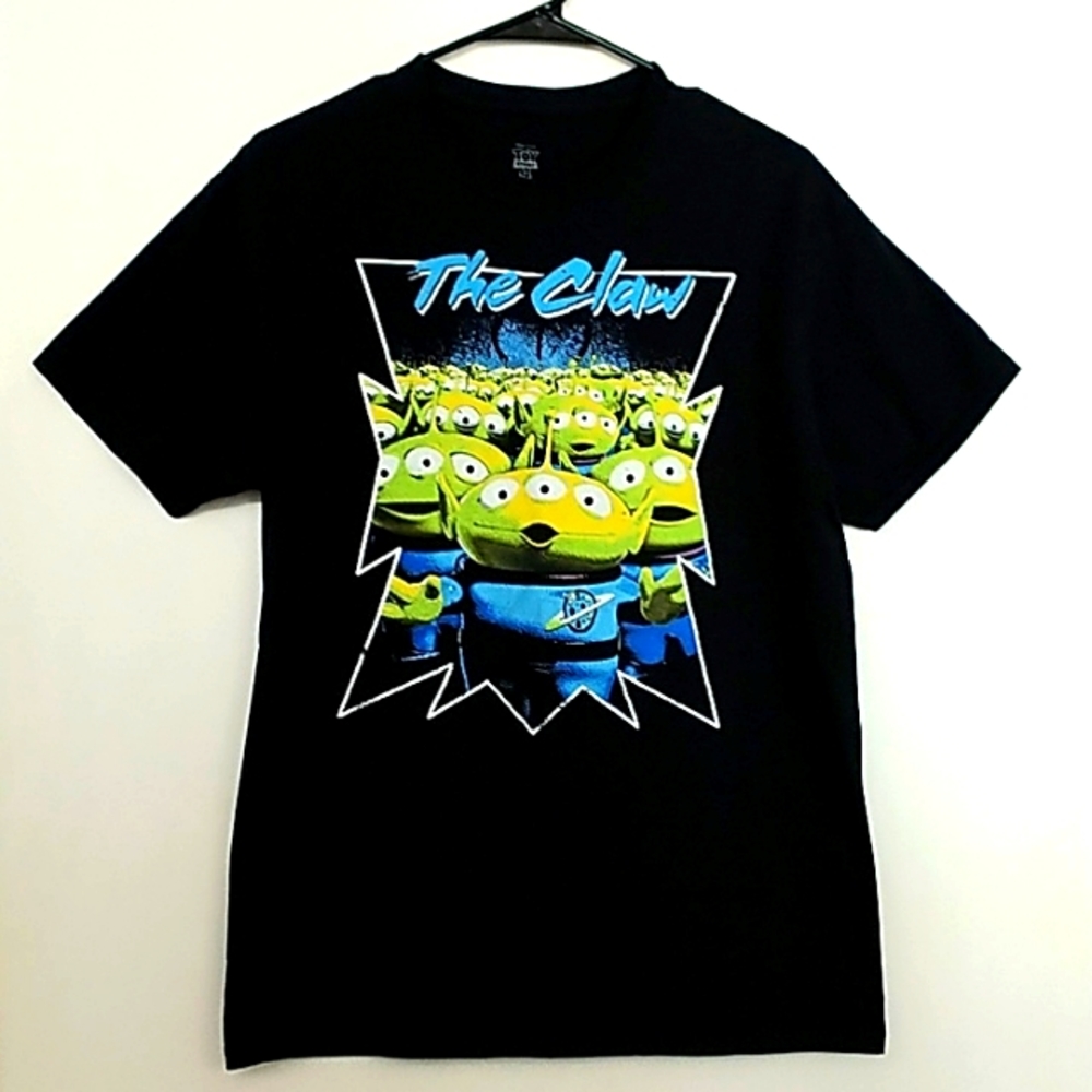 Disney Pixar Toy Story 4 Alien Group Claw Distresting T-shirt